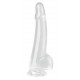 Gode transparent Clear Dong L 14 x 4.5cm 