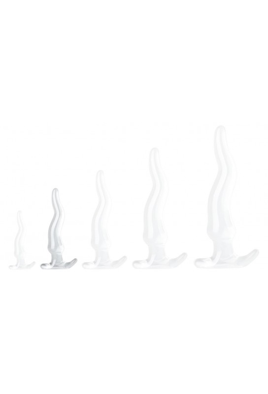 Plug transparent Lieps M 18 x 4cm 