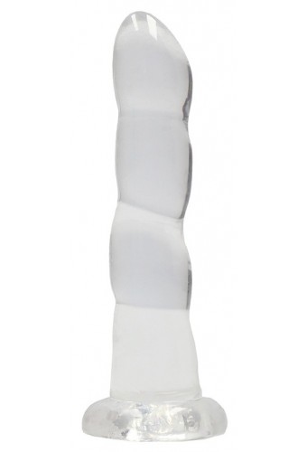 Gode Twist Crystal RealRock 16 x 4cm Transparent 