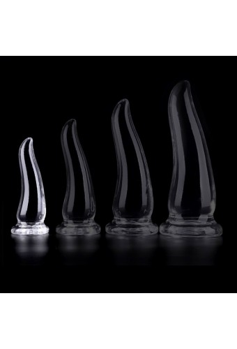 Plug transparent Gazox S 12 x 4cm 