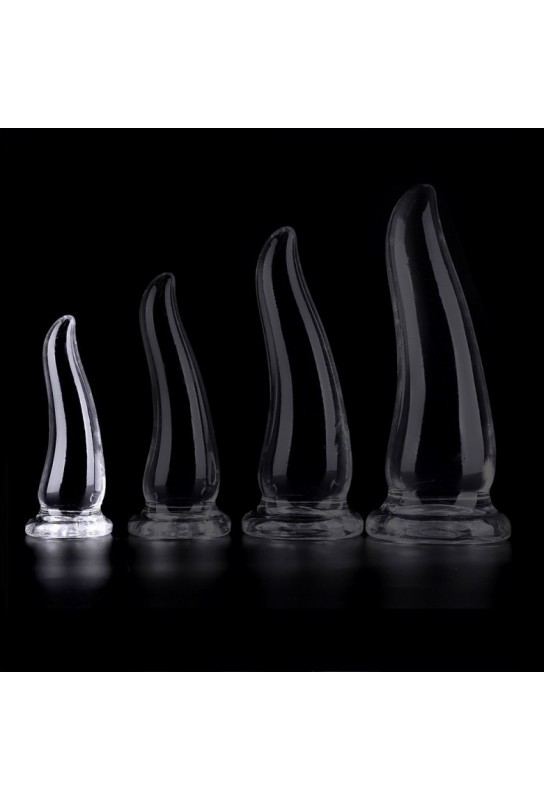 Plug transparent Gazox S 12 x 4cm 