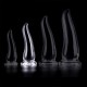 Plug transparent Gazox M 15 x 5cm 