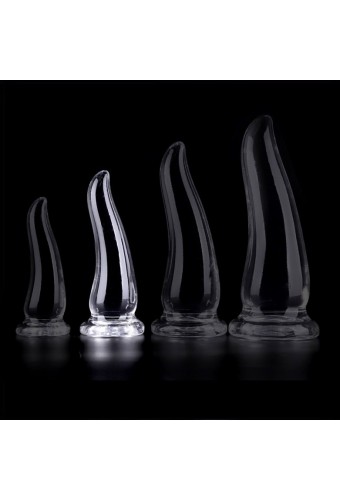 Plug transparent Gazox M 15 x 5cm 