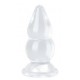 Plug transparent Jelwy S 13 x 6.5cm 