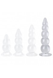 Plug transparent Jelwy XL 36 x 9.5cm