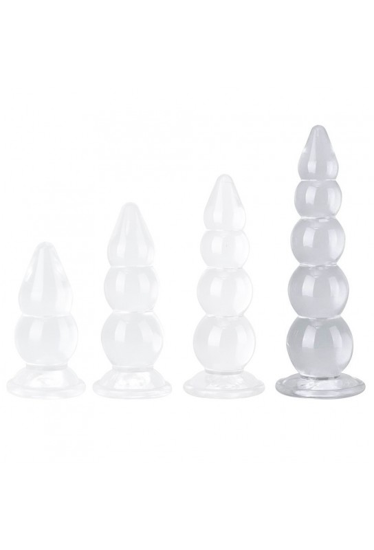 Plug transparent Jelwy XL 36 x 9.5cm 
