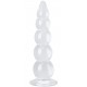 Plug transparent Jelwy XL 36 x 9.5cm 