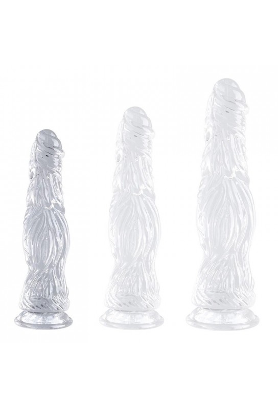 Gode Monster Transparent Kail S 21 x 5.5cm 