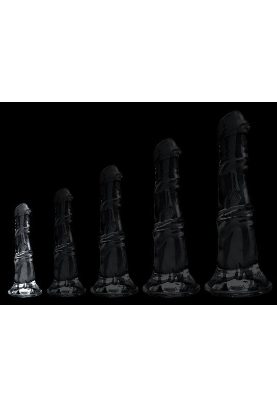 Gode Horse Jumy S 17 x 4.5cm Transparent 