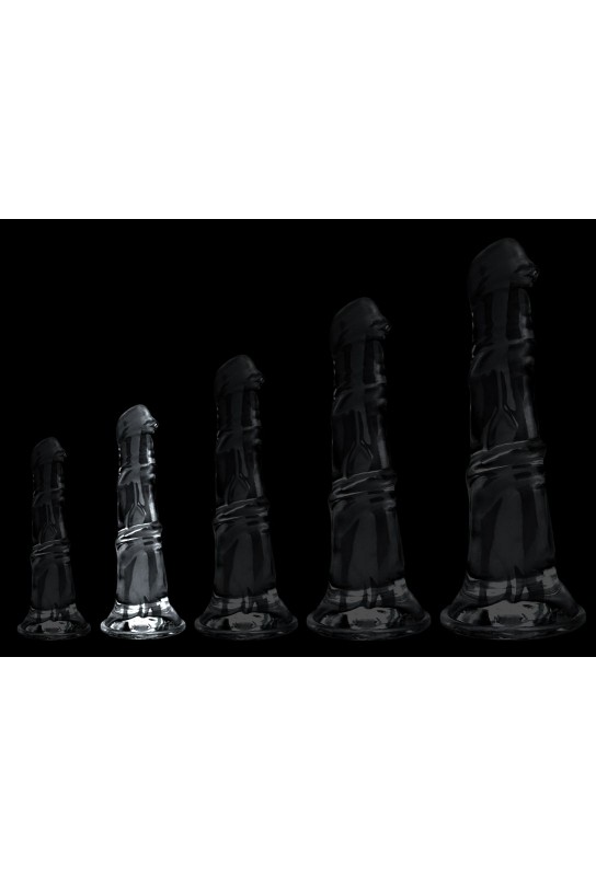 Gode Horse Jumy M 22 x 5.5cm Transparent 