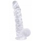 Gode transparent Dildick S 12.5 x 3.5cm 