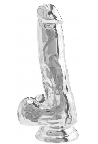 Gode Réaliste Diamond Dick 13.5 x 3.7cm Transparent 