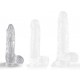 Gode Transparent Clean Dick S 11 x 3.2cm 