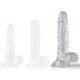 Gode Transparent Clean Dick L 15 x 4.5cm 