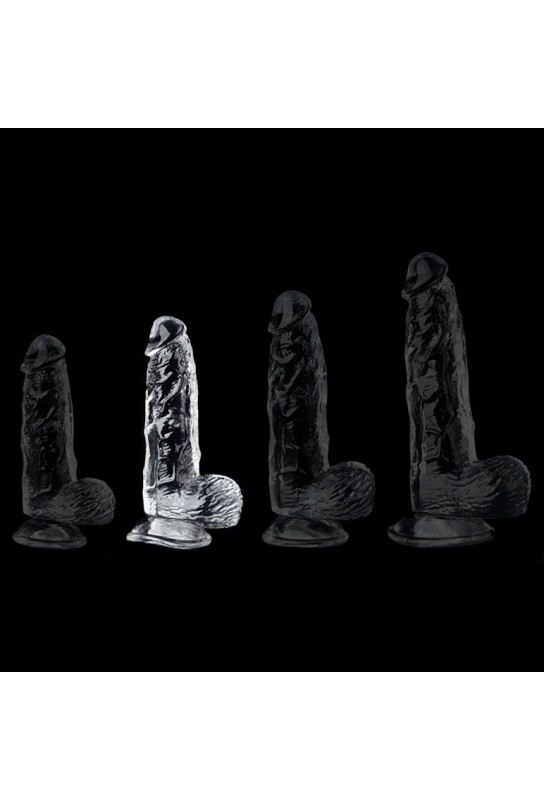 Gode Transparent Cute Dick M 14 x 4cm 
