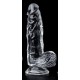 Gode Transparent Cute Dick L 15 x 4.5cm 