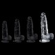 Gode Transparent Cute Dick XL 16 x 4.5cm 