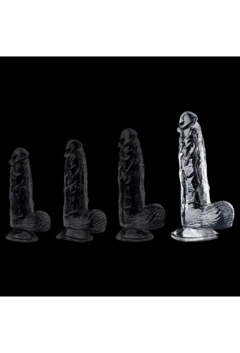 Gode Transparent Cute Dick XL 16 x 4.5cm 