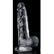 Gode Transparent Cute Dick XL 16 x 4.5cm 
