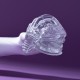 Gode Transparent Curved Horn L 19 x 7cm 
