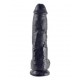 King Cock gode XXL 20 x 5.4 cm Noir 