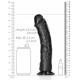 Gode Curved Strong 23 x 5.5cm Noir 