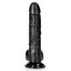 Gode Curved RealCock 17 x 4.3cm Noir 