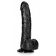 Gode Curved RealCock 17 x 4.3cm Noir 