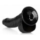 Gode Curved RealCock 17 x 4.3cm Noir 