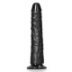 Gode Slim Dildo 18 x 4.2cm Noir 