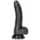 Gode Curved Kurt 15 x 3.7cm Noir 