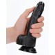 Gode Curved Kurt 15 x 3.7cm Noir 