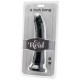Gode Get Real 20 x 4cm Noir 