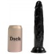 Gode Brock The Dick 21 x 4 cm Noir 