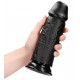 Gode Extra Thick 20.5 x 6.5cm Noir 