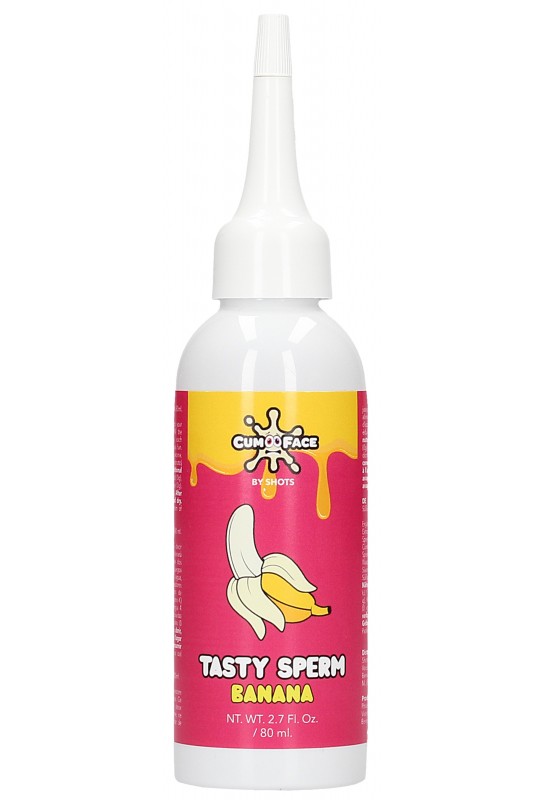 Eau aromatisée TASTYSPERM pour Cum Face - Banane 80ml 