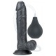 Gode éjaculateur Squirt 18 x 4.5cm Noir 