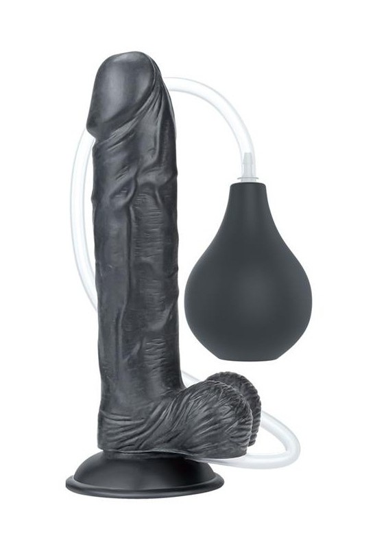 Gode éjaculateur Squirt 18 x 4.5cm Noir 
