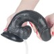 Gode éjaculateur Squirt 18 x 4.5cm Noir 