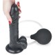 Gode éjaculateur Squirt 18 x 4.5cm Noir 
