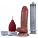 Gode Éjaculateur Skinnier Leo 11.5 x 3.7cm Marron 