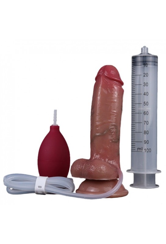 Gode Éjaculateur Skinnier Leo 11.5 x 3.7cm Marron 