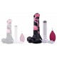 Gode Éjaculateur Hurulf Squirt L 31 x 8cm Noir-Rose 