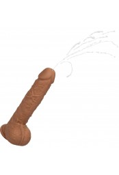 Gode Éjaculateur Vibrant Fuck Squirting 17 x 4.2cm Marron
