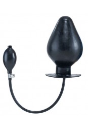 Plug gonflable en latex Vortex XL 20.5 x 12cm