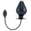 Plug gonflable en latex Vortex XL 20.5 x 12cm