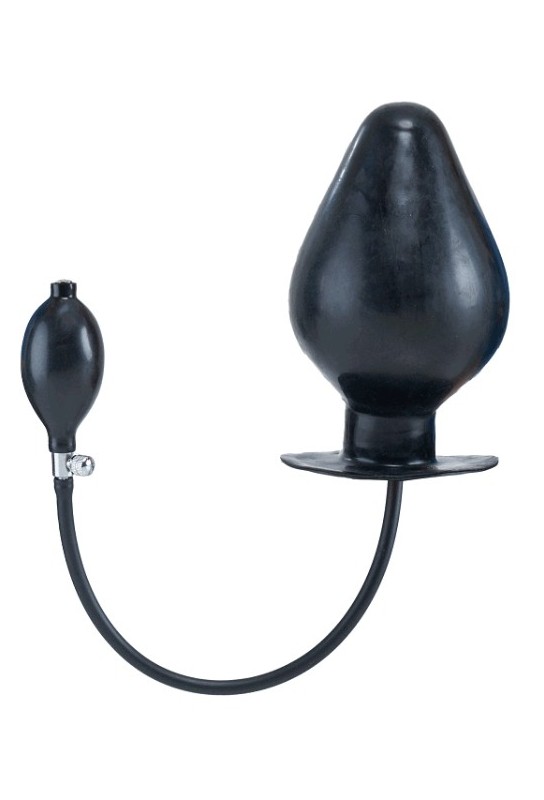 Plug gonflable en latex Vortex XL 20.5 x 12cm 