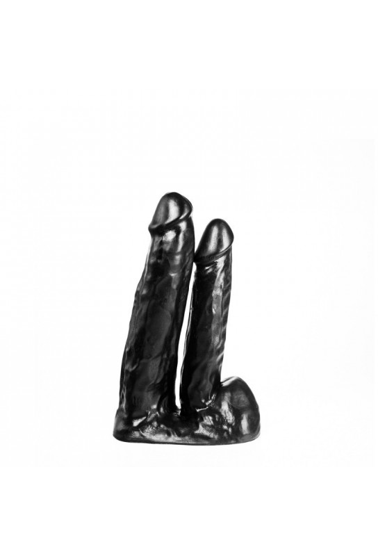 Double Gode Dildorama 18 x 4 cm Noir 