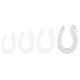 Double Gode Transparent U Jelly XL 19 x 5cm 