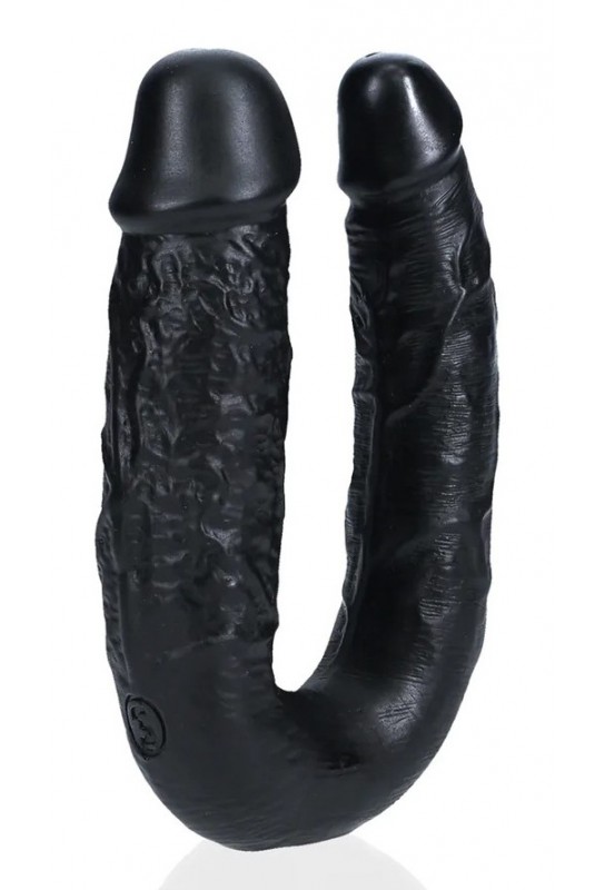 Double Gode U Shape 12 x 3cm Noir 